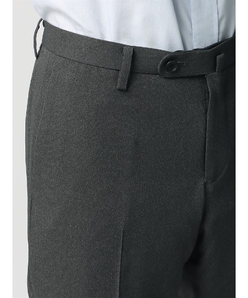SUIT SQUARE(スーツスクエア)の「NONIRON ポリエステル 2wayStretch ムジ RS05(スラックス・メンズ・ブラック/ライトグレー・S(76cm)/M(79cm)/SS(73cm)/3L(88cm)/LL(85cm)/L(82cm))」の8枚目の写真