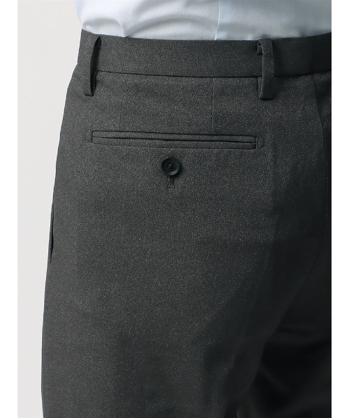 SUIT SQUARE(スーツスクエア)の「NONIRON ポリエステル 2wayStretch ムジ RS05(スラックス・メンズ・ブラック/ライトグレー・S(76cm)/M(79cm)/SS(73cm)/3L(88cm)/LL(85cm)/L(82cm))」の7枚目の写真
