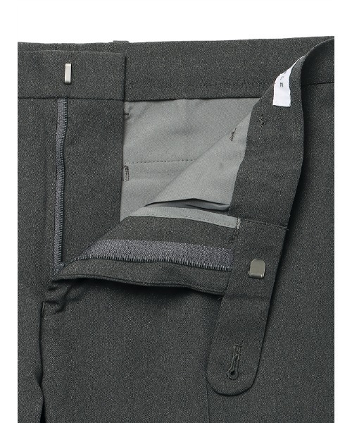 SUIT SQUARE(スーツスクエア)の「NONIRON ポリエステル 2wayStretch ムジ RS05(スラックス・メンズ・ブラック/ライトグレー・S(76cm)/M(79cm)/SS(73cm)/3L(88cm)/LL(85cm)/L(82cm))」の6枚目の写真
