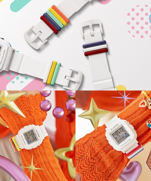 G-SHOCK(ジーショック)の「BABY-G/ベイビージー 腕時計 BABY-G+PLUS BGD-10L-7JR(デジタル腕時計・レディース・ホワイト・FREE)」の6枚目の写真