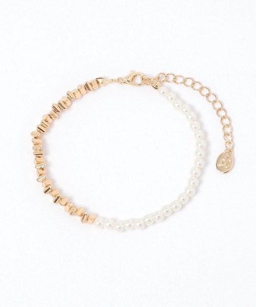 studio CLIP(スタディオクリップ)の「パール×ビーズブレス(ブレスレット・レディース・その他1/その他2・FREE)」の2枚目の写真