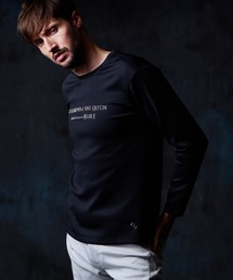 HIDEAWAYS NICOLE | ストレッチポンチジェルプリント長袖Ｔシャツ(Tシャツ/カットソー)