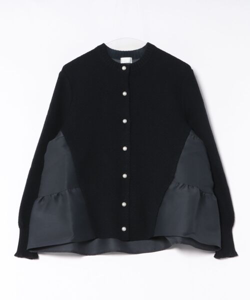 ご自宅でお洗濯可能/日本製【SONO/ソーノ】ﾊﾞｯｸﾃｨｱｰﾄﾞ ﾊｲﾌﾞﾘｯﾄﾞﾆｯﾄ