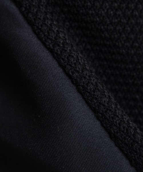 ご自宅でお洗濯可能/日本製【SONO/ソーノ】ﾊﾞｯｸﾃｨｱｰﾄﾞ ﾊｲﾌﾞﾘｯﾄﾞﾆｯﾄ