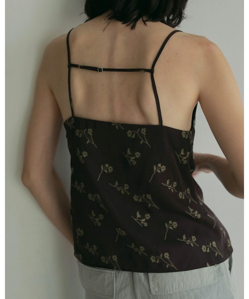 セール】Flower Jacquard Tops（Tシャツ/カットソー）｜anuke