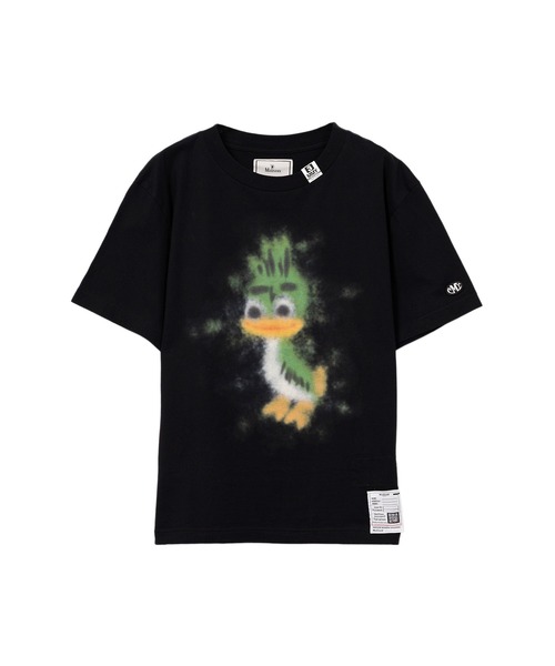 Maison MIHARA YASUHIRO（メゾンミハラヤスヒロ）の「LEON Printed T-shirt（Tシャツ/カットソー・レディース・グレー/ブラック/ホワイト・38/36）」の2枚目の写真