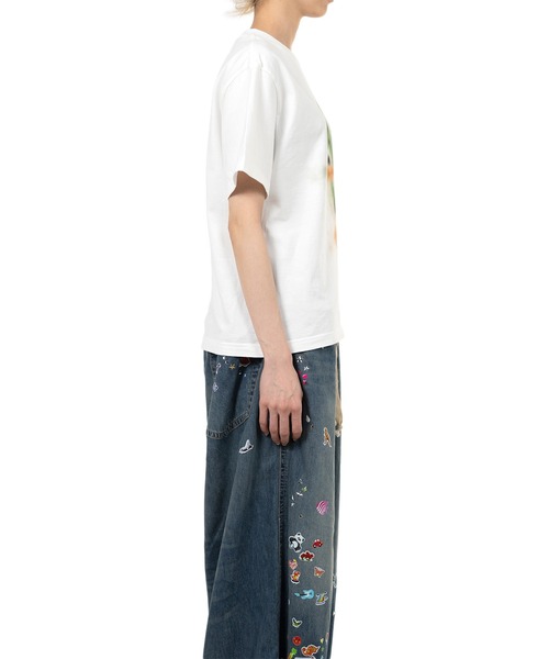 Maison MIHARA YASUHIRO（メゾンミハラヤスヒロ）の「LEON Printed T-shirt（Tシャツ/カットソー・レディース・グレー/ブラック/ホワイト・38/36）」の8枚目の写真
