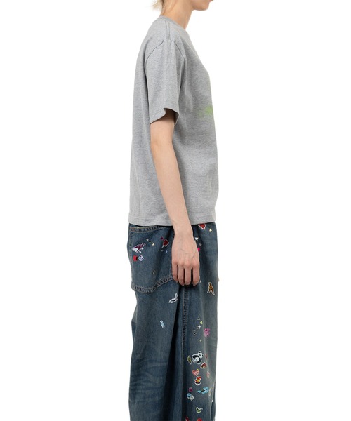 Maison MIHARA YASUHIRO（メゾンミハラヤスヒロ）の「LEON Printed T-shirt（Tシャツ/カットソー・レディース・グレー/ブラック/ホワイト・38/36）」の21枚目の写真