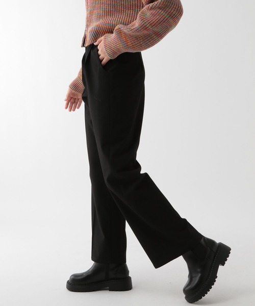 GLOBAL WORK（グローバルワーク）の「裏起毛ワイドパンツ/AND YUA ANY/115771（スラックス・キッズ・チャコール/ブラック・160cm/150cm）」の8枚目の写真