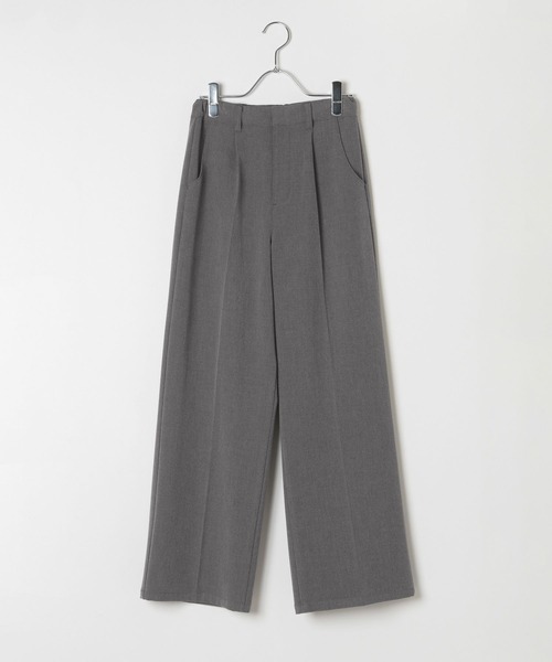 GLOBAL WORK（グローバルワーク）の「裏起毛ワイドパンツ/AND YUA ANY/115771（スラックス・キッズ・チャコール/ブラック・160cm/150cm）」の15枚目の写真