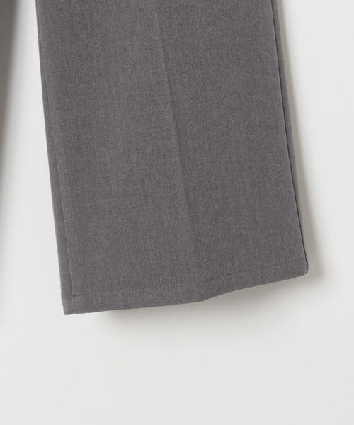 GLOBAL WORK（グローバルワーク）の「裏起毛ワイドパンツ/AND YUA ANY/115771（スラックス・キッズ・チャコール/ブラック・160cm/150cm）」の20枚目の写真