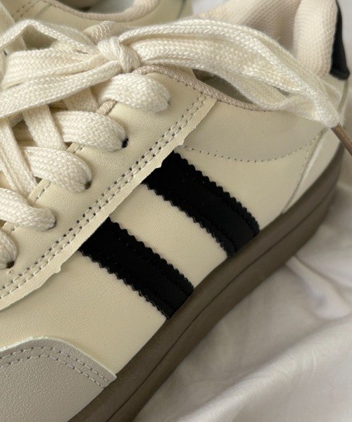 Teem Store（チームストア）の「厚底ラインジャーマンスニーカー（スニーカー・レディース・アイボリー・40/38/36）」の17枚目の写真
