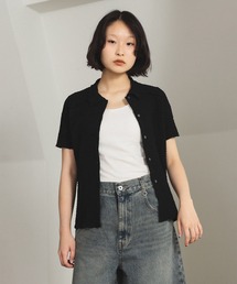「Ray BEAMS」 半袖シャツ 1 ブラック レディース Ray BEAMS（レイ ビームス）〈WOMEN〉FUJI ROCK FESTIVAL'25