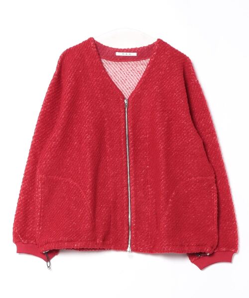 ブークレカルゼインレージップアップブルゾン