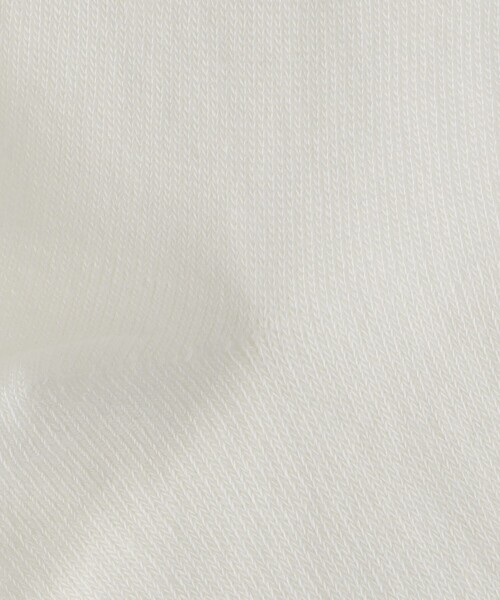 green label relaxing（グリーンレーベルリラクシング）の「リボン ハイソックス / 靴下 / キッズ  20cm-22cm（ソックス/靴下・キッズ・ホワイト・20-22cm）」の2枚目の写真