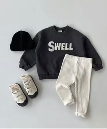 Bambin（ボンバン）の「【 Bambin / ボンバン 】 10分丈 リブ レギンス（レギンス/スパッツ）」