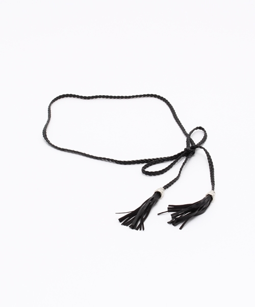 SPIGA（スピーガ）の「フェイクレザーポイントベルト　　　　　　　　　　　　　　　　　　　　　　　　　　　　　　　　　　　（ベルト・レディース・ホワイト/ブラウン/ブラック・FREE）」の3枚目の写真