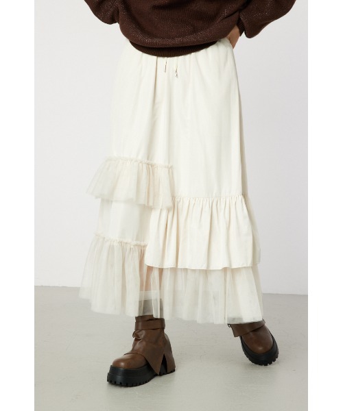 チュールフリルスカート（スカート）｜RODEO CROWNS WIDE BOWL（ロデオクラウンズワイドボウル）