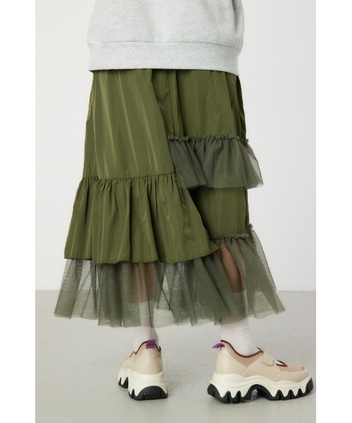 チュールフリルスカート（スカート）｜RODEO CROWNS WIDE BOWL（ロデオクラウンズワイドボウル）