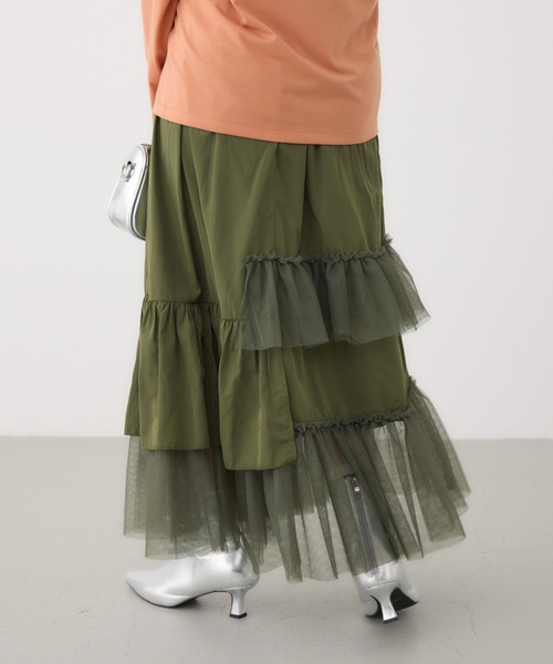 チュールフリルスカート（スカート）｜RODEO CROWNS WIDE BOWL（ロデオクラウンズワイドボウル）