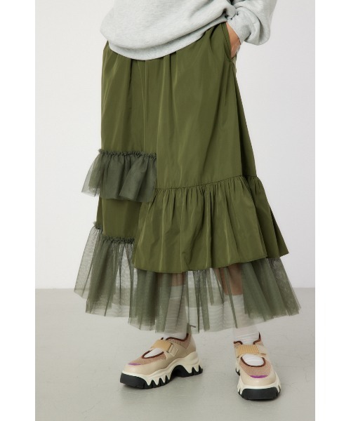 チュールフリルスカート（スカート）｜RODEO CROWNS WIDE BOWL（ロデオクラウンズワイドボウル）