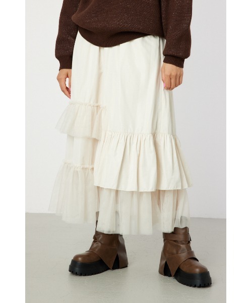 チュールフリルスカート（スカート）｜RODEO CROWNS WIDE BOWL（ロデオクラウンズワイドボウル）