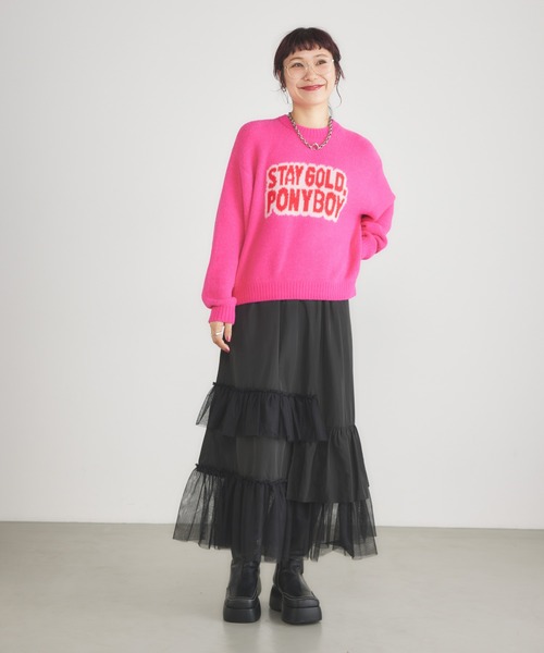 チュールフリルスカート（スカート）｜RODEO CROWNS WIDE BOWL（ロデオクラウンズワイドボウル）