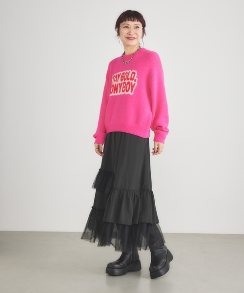 チュールフリルスカート（スカート）｜RODEO CROWNS WIDE BOWL（ロデオクラウンズワイドボウル）