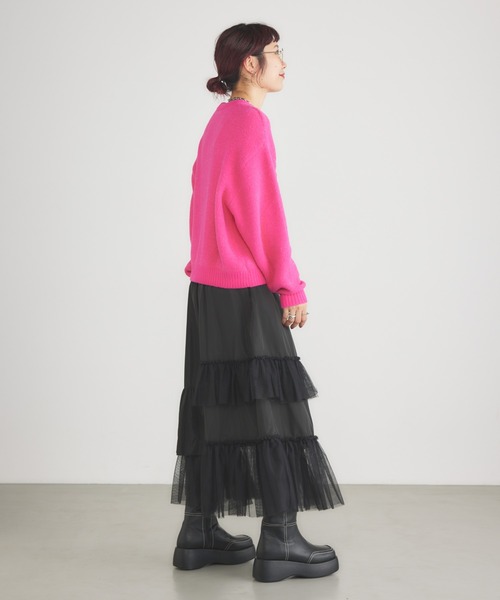 チュールフリルスカート（スカート）｜RODEO CROWNS WIDE BOWL（ロデオクラウンズワイドボウル）
