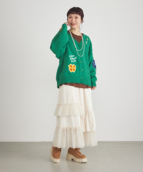 チュールフリルスカート（スカート）｜RODEO CROWNS WIDE BOWL（ロデオクラウンズワイドボウル）