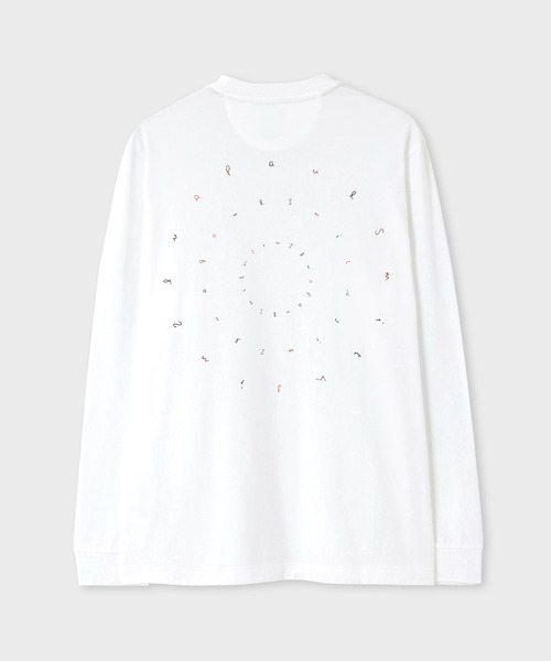Paul Smith(ポールスミス)の「ランダムスペル 長袖Tシャツ / 153557 049X(Tシャツ/カットソー・メンズ・ホワイト/ブラック・SMALL/MEDIUM/LARGE/X-LARGE/XX-LARGE)」の13枚目の写真