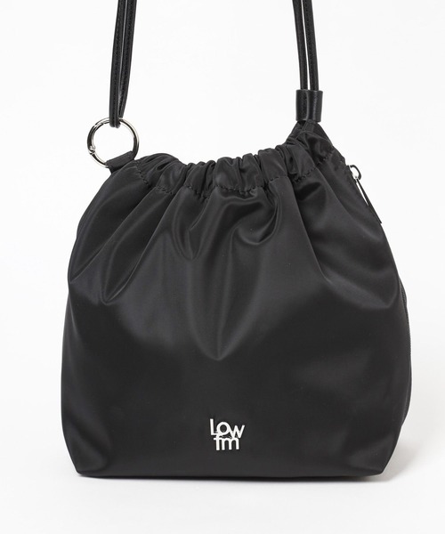 LOWRYS FARM（ローリーズファーム）の「ＬＦリングツキキンチャクショルダー 288115（ショルダーバッグ・レディース・ブラック/アイボリー/ピンク・FREE）」の13枚目の写真