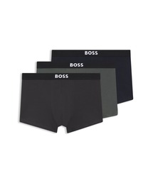BOSS（ボス）の「ボクサーパンツ3枚セット ストレッチコットン ロゴウエストバンド（ボクサーパンツ）」