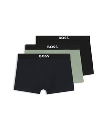 BOSS（ボス）の「ボクサーパンツ3枚セット ストレッチコットン ロゴウエストバンド（ボクサーパンツ）」
