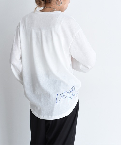 希少！！ディアリウム　シアーロンT シアーストライプロンT|allureville OFFICIAL SITE / ONLINE SHOP