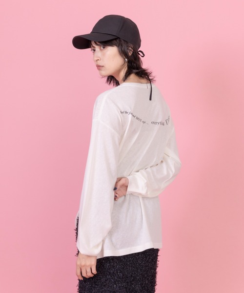 Eimee Law　アートプリントシアースラブロンＴ アートプリント シアースラブロンT（Tシャツ/カットソー