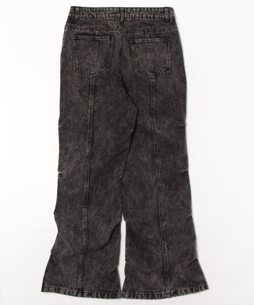 3.3 Field Trip （3.3フィールドトリップ）の「3.3 Field Trip／タックフレアデニム（デニムパンツ・メンズ・ブラック・LARGE/MEDIUM）」の21枚目の写真