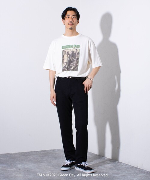 GOOD ROCK SPEED（グッドロックスピード）の「【GOOD ROCK SPEED】ビッグシルエットバンドTシャツ ロックT レーヨン混（Tシャツ/カットソー・メンズ・ホワイト系その他/ホワイト系その他2/ホワイト系その他3・M/L）」の20枚目の写真