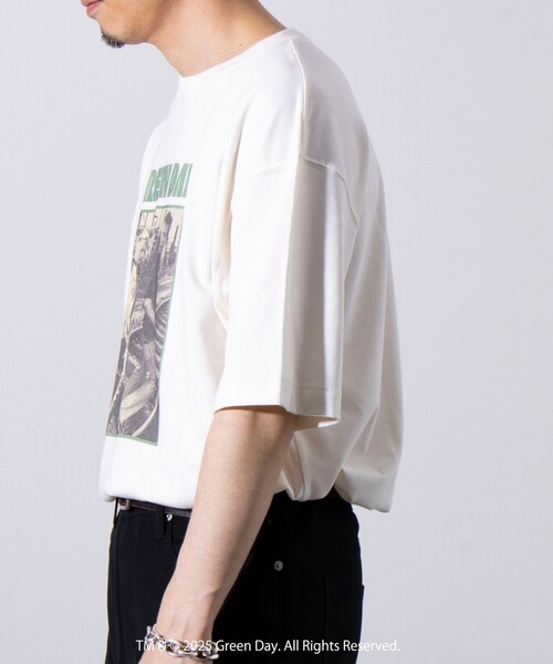 GOOD ROCK SPEED（グッドロックスピード）の「【GOOD ROCK SPEED】ビッグシルエットバンドTシャツ ロックT レーヨン混（Tシャツ/カットソー・メンズ・ホワイト系その他/ホワイト系その他2/ホワイト系その他3・M/L）」の22枚目の写真