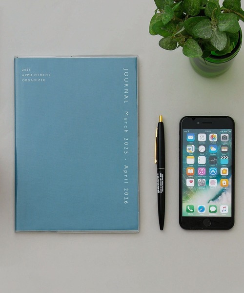 セール】手帳 2025 ハイタイド 2025年3月始まり コトン (A5 マンスリー