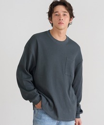 ワッフルポケットロンT
