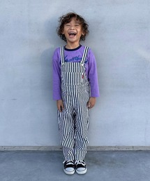 moujonjon（ムージョンジョン）の「デニム・ツイルサロペット・オーバーオール（サロペット/オーバーオール）」