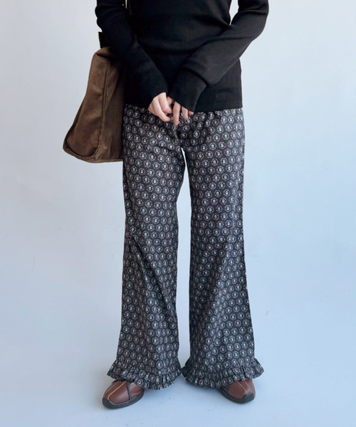 【BATSHEVA/バットシェバ】RUFFLE PANT（その他パンツ）｜EDIT. FOR LULU（エディットフォールル）