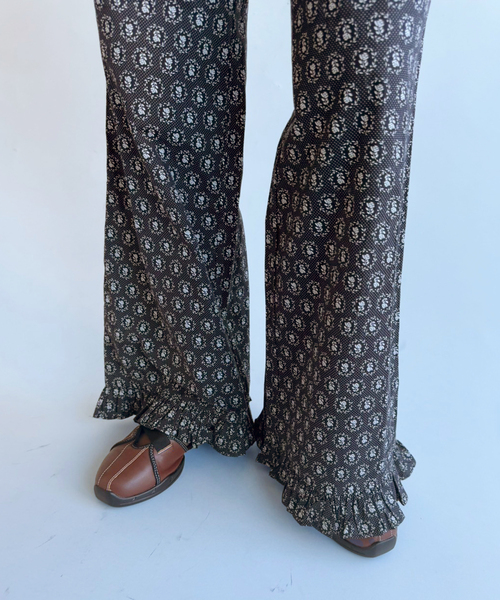 【BATSHEVA/バットシェバ】RUFFLE PANT（その他パンツ）｜EDIT. FOR LULU（エディットフォールル）