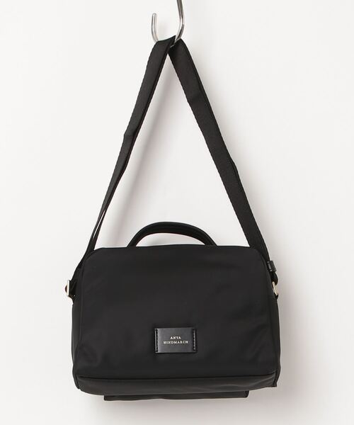 ANYA HINDMARCH（アニヤハインドマーチ）の「ANYA HINDMARCH Recycled Nylon with PU in Black　アニヤハインドマーチ アイズ クロスボディ ポーチ　ショルダーバッグ（ショルダーバッグ・レディース・ブラック・FREE）」の17枚目の写真