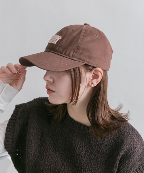 KBF（ケイビーエフ）の「チェーンステッチエンブロイダリーCAP（キャップ・レディース・チャコールグレー/ブラウン/ブルー・ONE）」の9枚目の写真