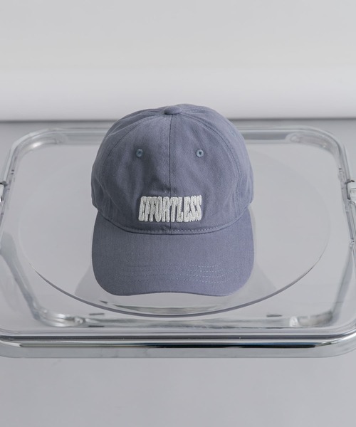 KBF（ケイビーエフ）の「チェーンステッチエンブロイダリーCAP（キャップ・レディース・チャコールグレー/ブラウン/ブルー・ONE）」の13枚目の写真
