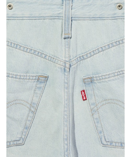 Levi's（リーバイス）の「Levi's/リーバイス デニムロンパース ライトインディゴ（サロペット/オーバーオール・レディース・インディゴブルー・XS/S/M）」の10枚目の写真