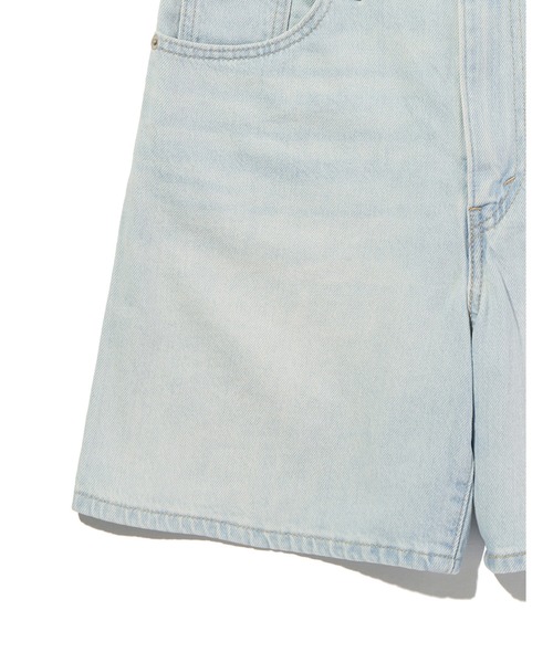 Levi's（リーバイス）の「Levi's/リーバイス デニムロンパース ライトインディゴ（サロペット/オーバーオール・レディース・インディゴブルー・XS/S/M）」の11枚目の写真