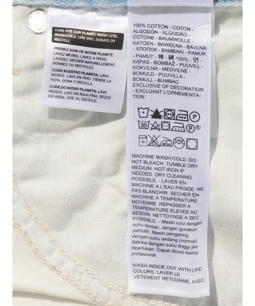 Levi's（リーバイス）の「Levi's/リーバイス デニムロンパース ライトインディゴ（サロペット/オーバーオール・レディース・インディゴブルー・XS/S/M）」の13枚目の写真